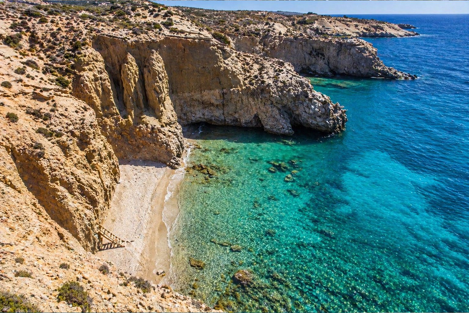 Τσιγκράδο — Μήλος